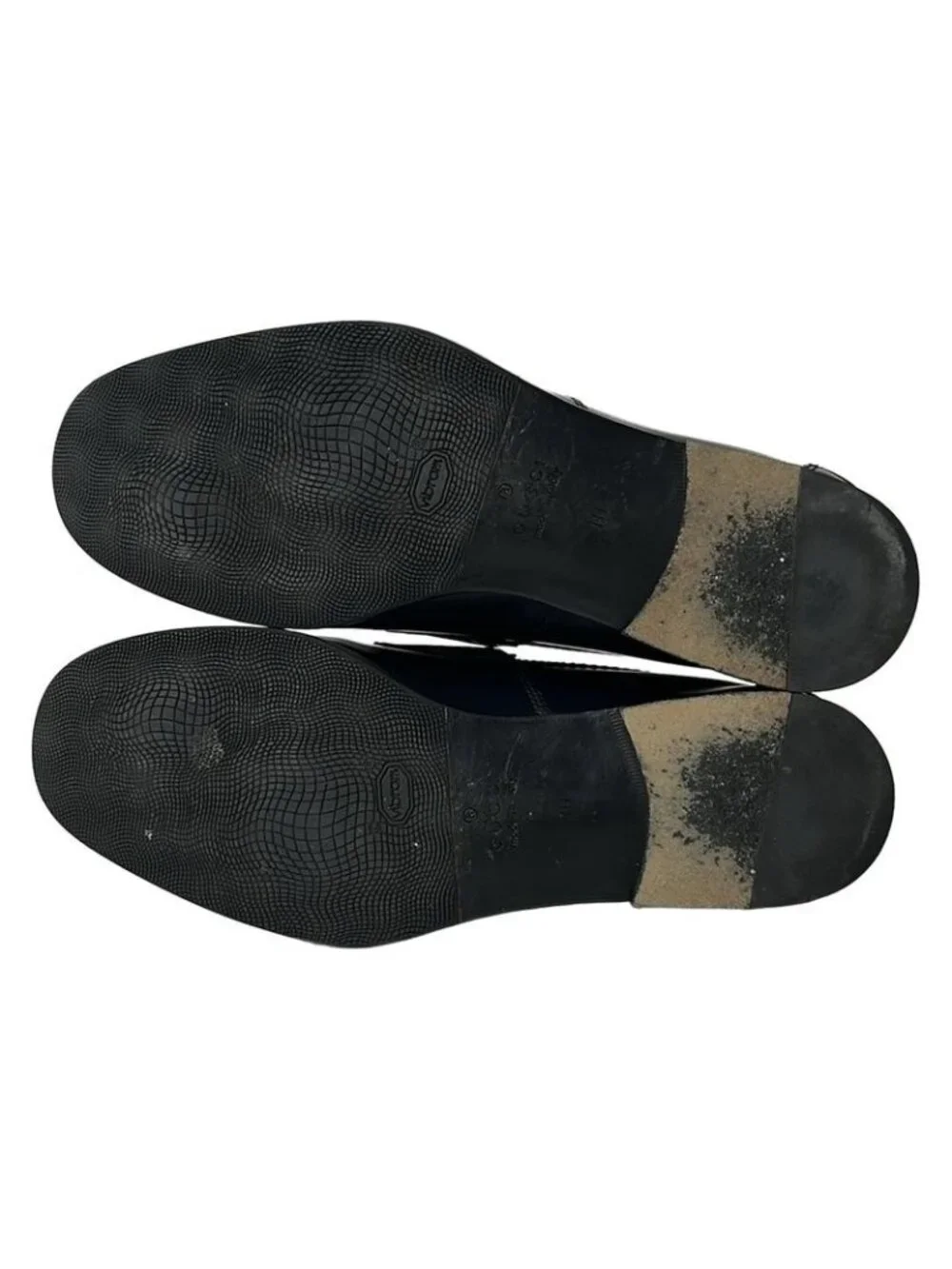 Gucci Loafers 10 Black Horsebit Leather - Picture 4 of 6